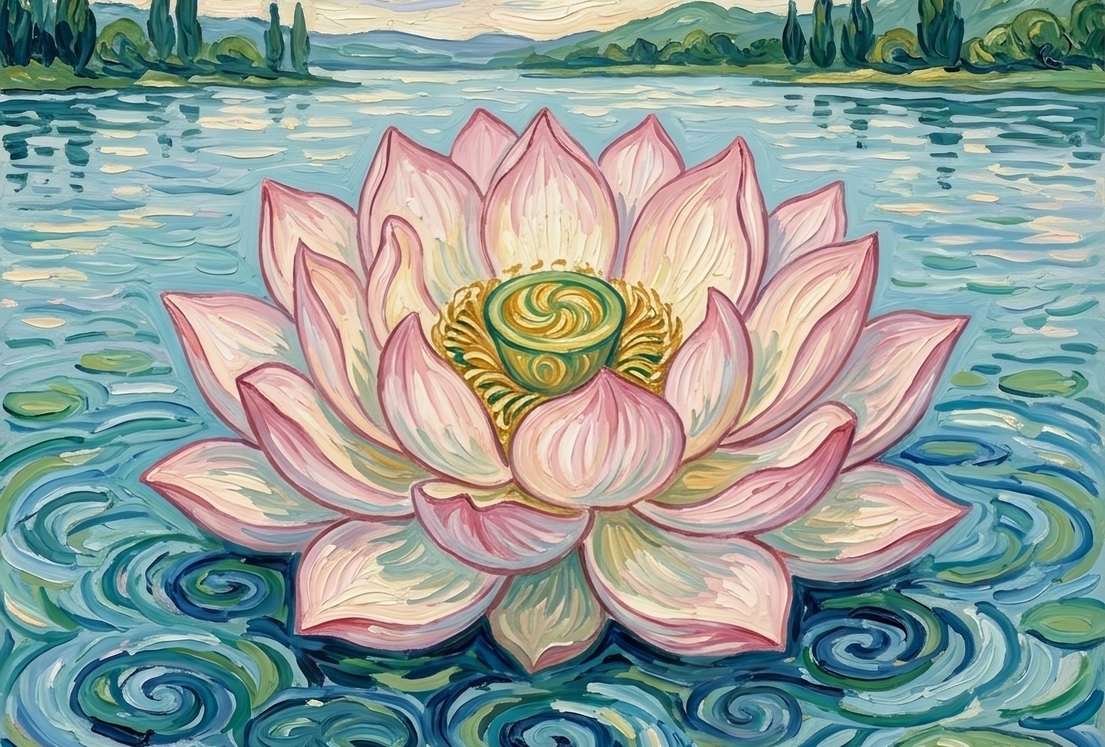 Generic lotus artwork